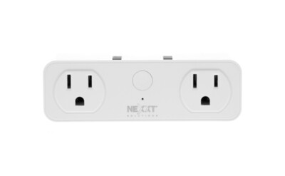 Nexxt | Smart WI-FI Dual Outlet Surge Protector NHP-D610
