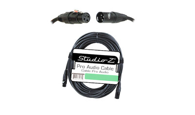 Studio Z | 6 ft - 75 ft |  XLR-XLR Microphone Cable