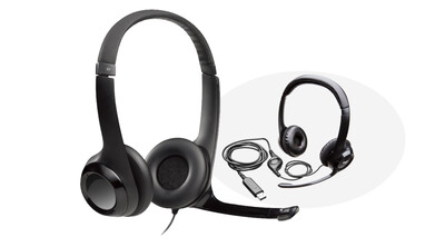Logitech | USB PC Headset With Noise Cancelling
H390