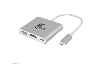 Xtech |USB Type C 3-In-1 multiport adapter XTC565