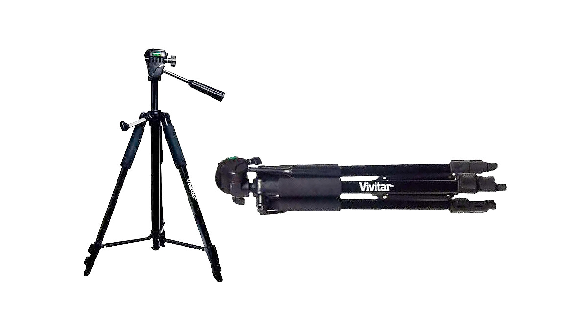 Vivitar | 57-inch Photo/Video Tripod &amp; Case