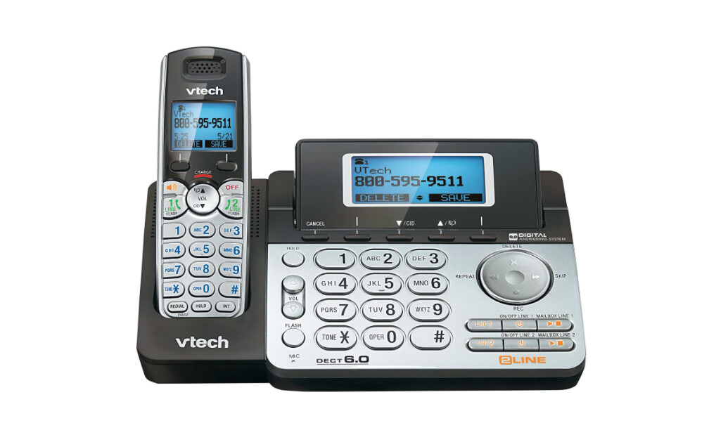 Vtech | 2-Line Cordless Phone System DS-6151