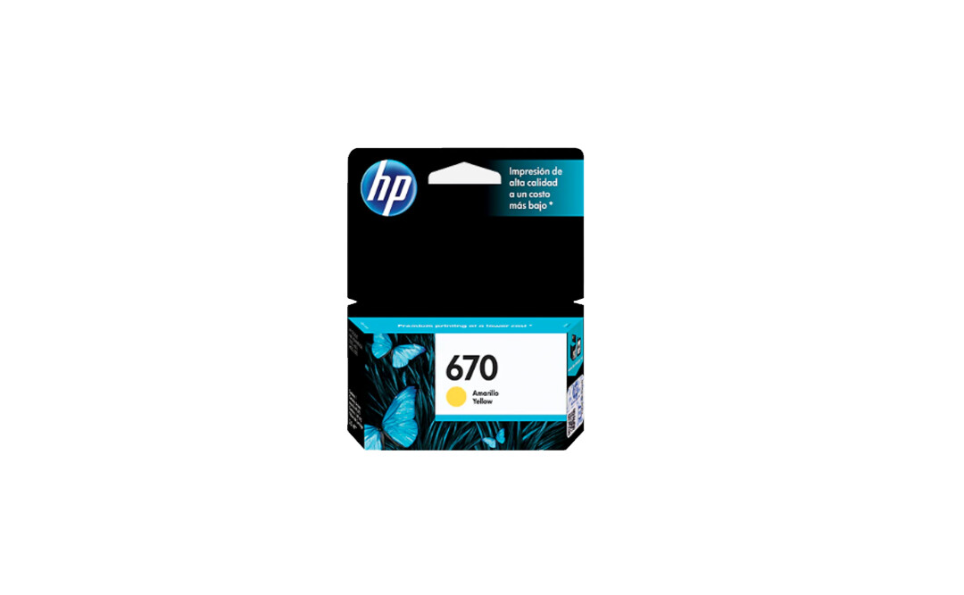 HP | 670 Yellow Ink Cartridge