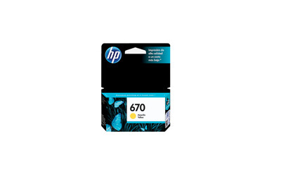 HP | 670 Yellow Ink Cartridge