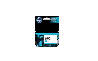 HP | 670 Cyan Ink Cartridge