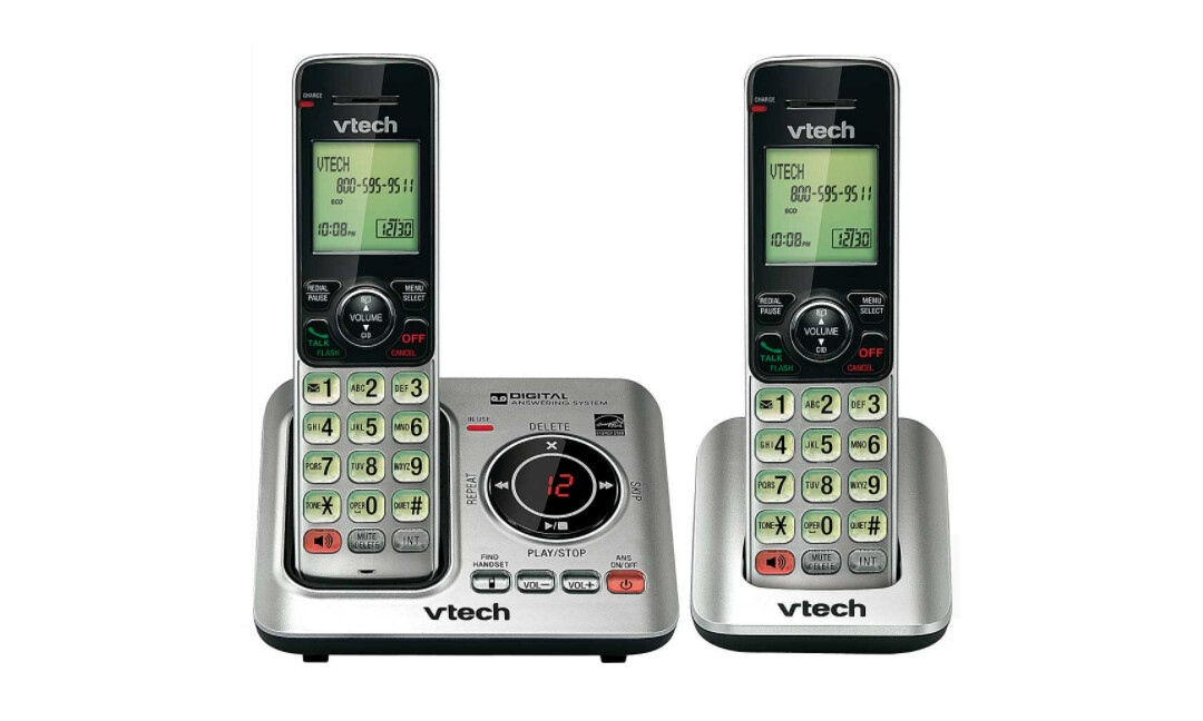 Vtech | Cordless Phone With Answering Machine 2 Handset CS6629-2