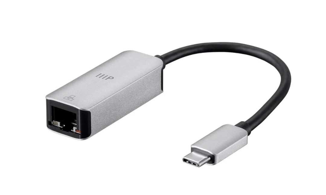 Monoprice | USB-C to Gigabit Ethernet Adapter P/N 34185