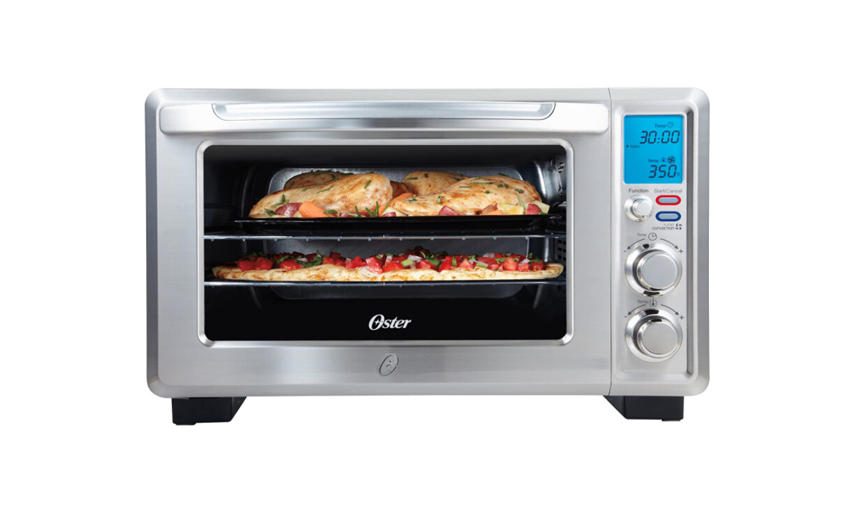 Oster Convection 6Slice Digital Toaster Oven, Stainless Steel