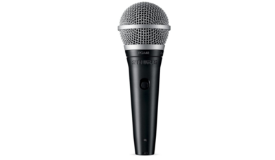 Shure | Cardioid  Vocal Microphone PGA48 With 15FT XLR-XLR Cable