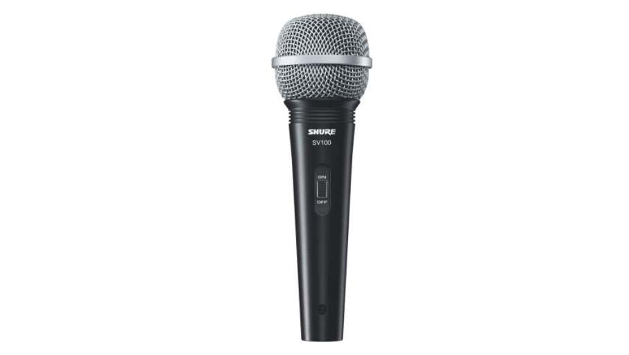 Shure | Cardioid Dynamic Vocal Microphone SV100 With XLR-1/4&quot; 15FT Cable