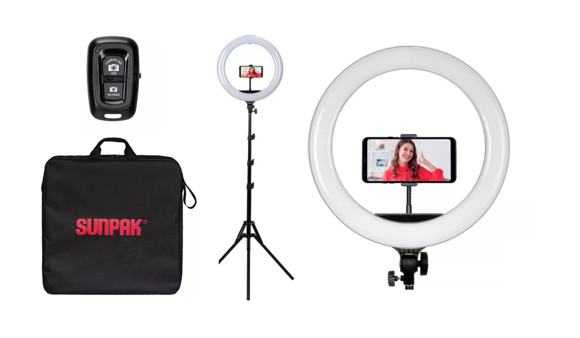 Sunpak | 18&quot; LED Bi-Colour Ring Light