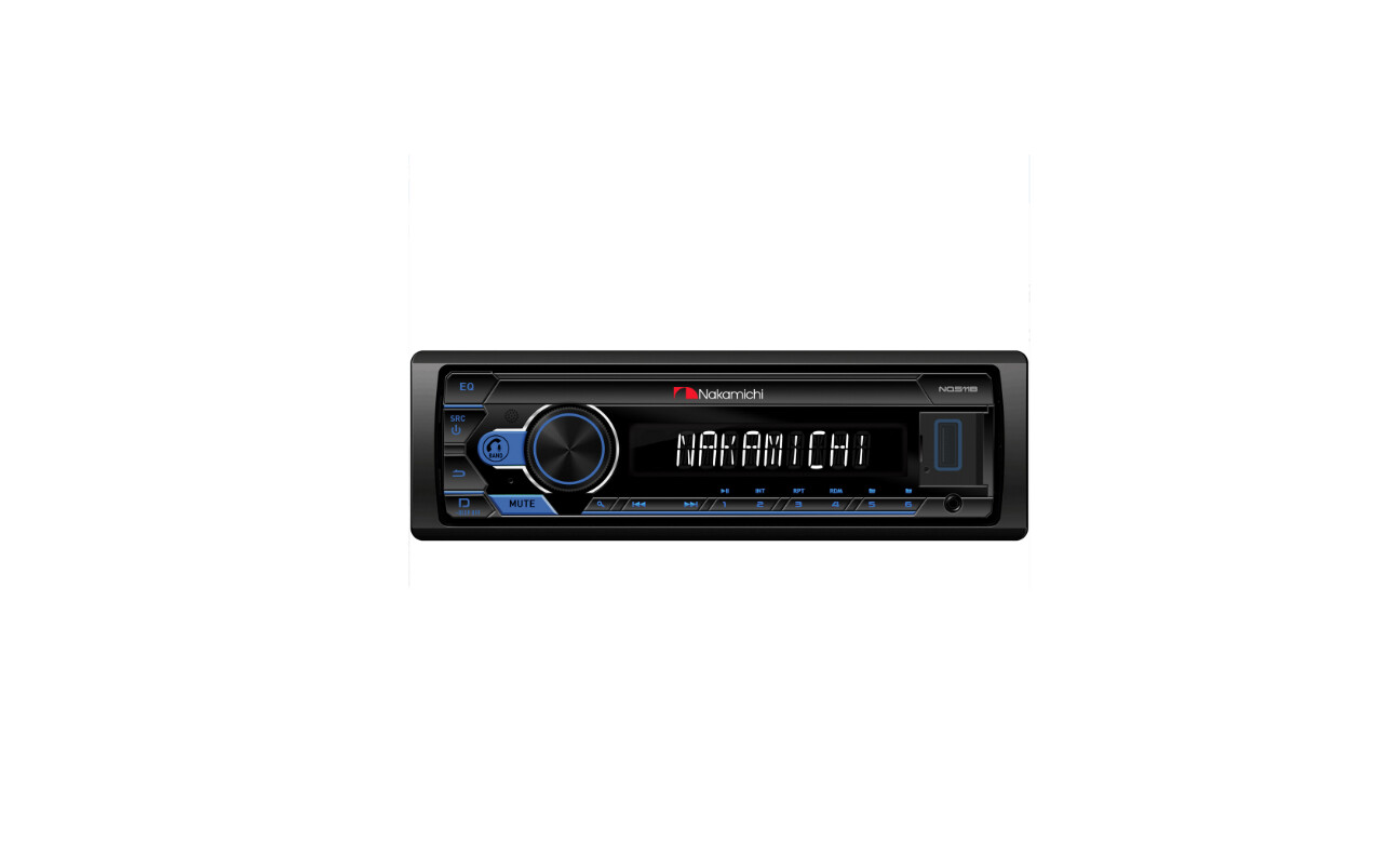 Nakamichi | Single-Din Digital Media Receiver with Bluetooth NQ-711B