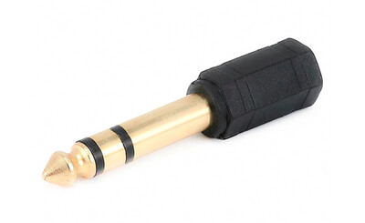 Monoprice | 1/4" Stereo Plug to 1/8"(3.5mm) Stereo Jack Adapter