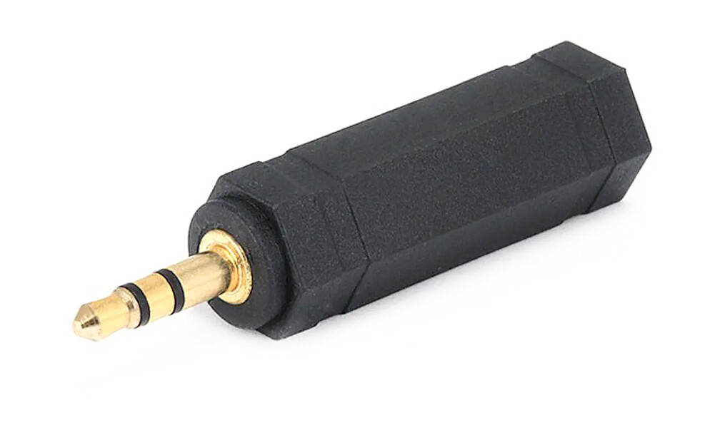 Monoprice | 1/8&quot; Stereo Plug to 1/4&quot; Stereo Jack Adapter P/N: 7135