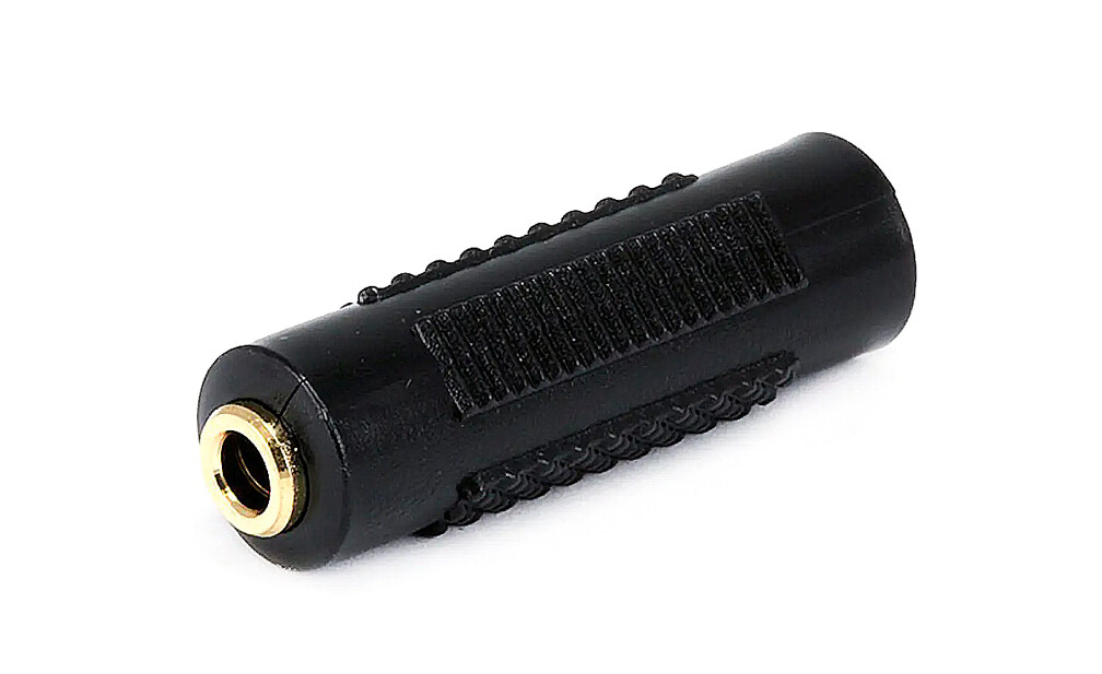 Monoprice |  3.5mm Stereo Jack to 3.5mm Stereo Jack Adapter 
P/N: 7230