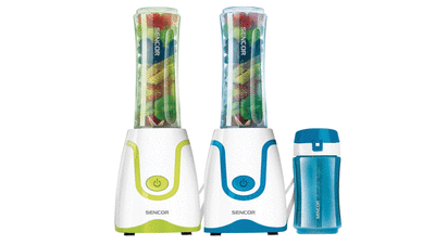 Sencor | Smoothie Blender with 2 Impact Resistant BPA Free Bottles  300watts