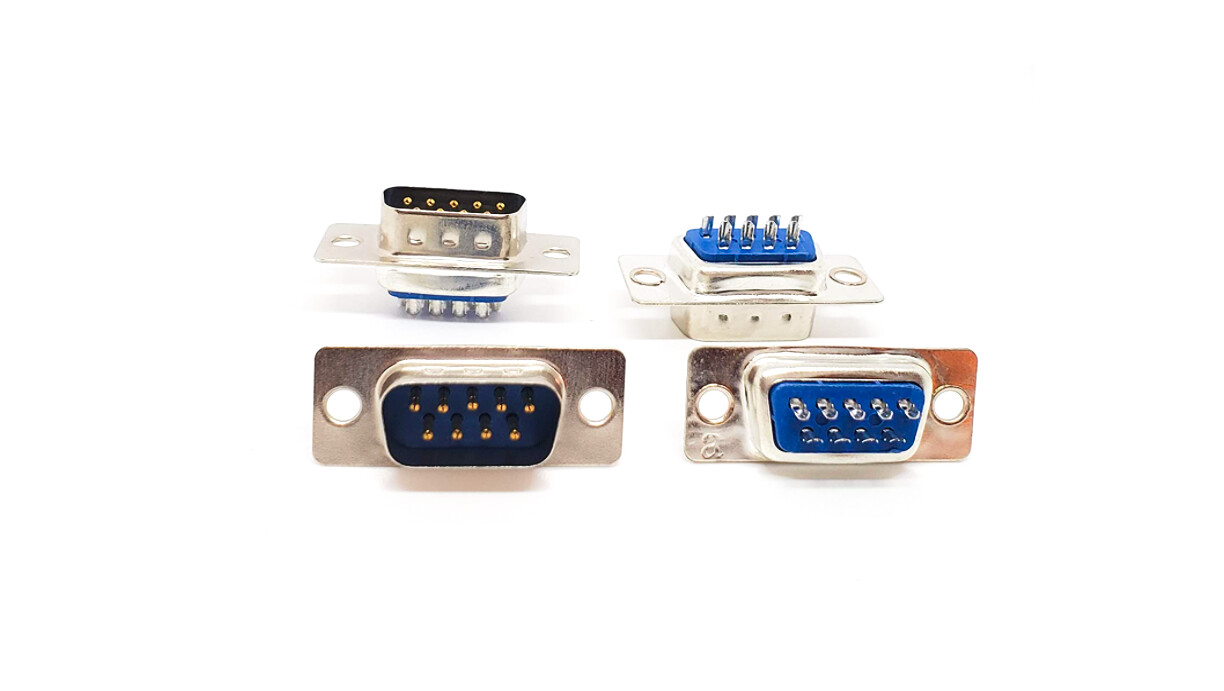 DB9 | 9-Pin Serial Male Solder Connector