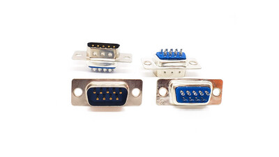 DB9 | 9-Pin Serial Male Solder Connector