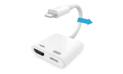 Lightning to HDMI Adapter | Connect Iphone/Ipad to TV/Monitor and Projector