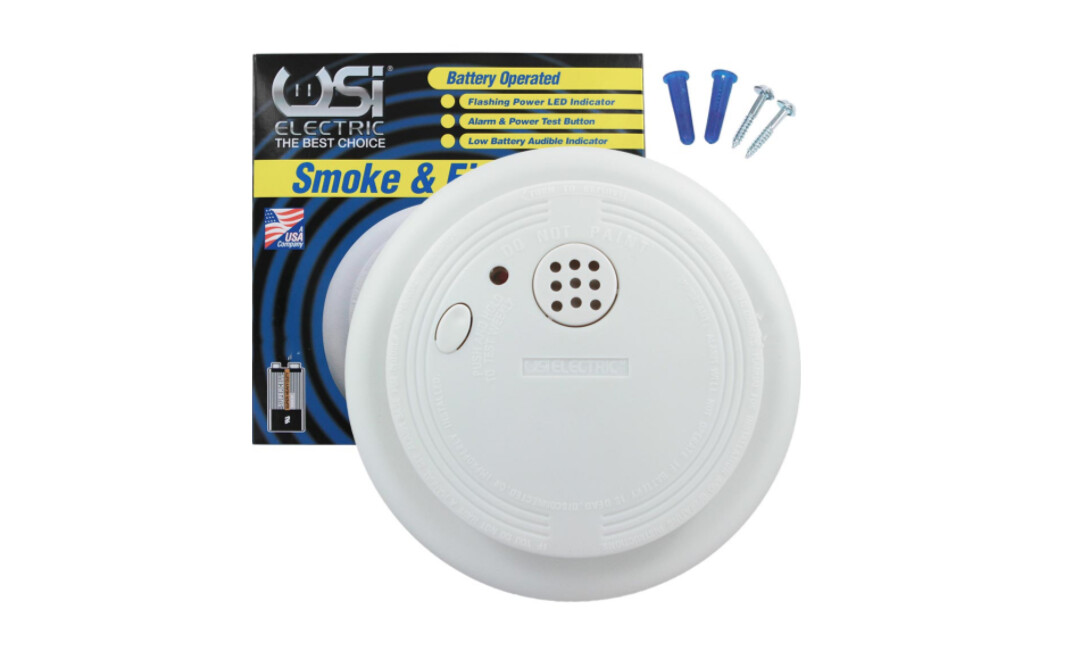 USI Electric | Battery-Operated Ionization Smoke and Fire Alarm