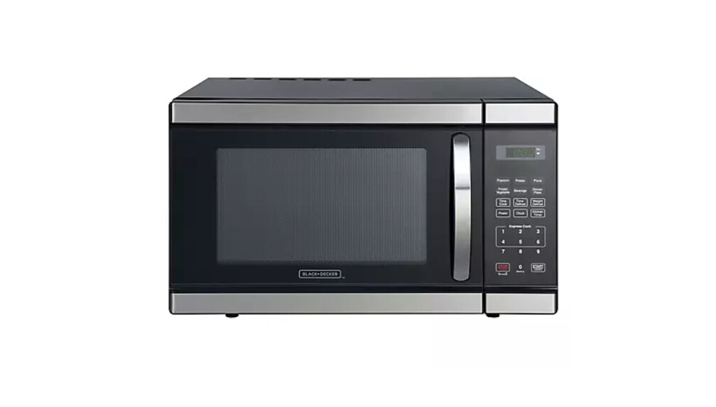 Black &amp; Decker | 1.1 Cu-Ft 1000W Microwave Oven
EM031MAA-X2