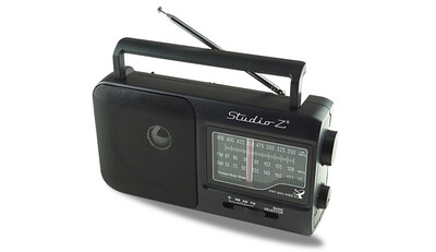 Studio Z | AM/FM Radio with Bluetooth AC/DC Operated
PRT-943-WBB