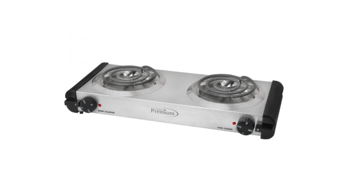 Premium Double Burner Electric Hotplate