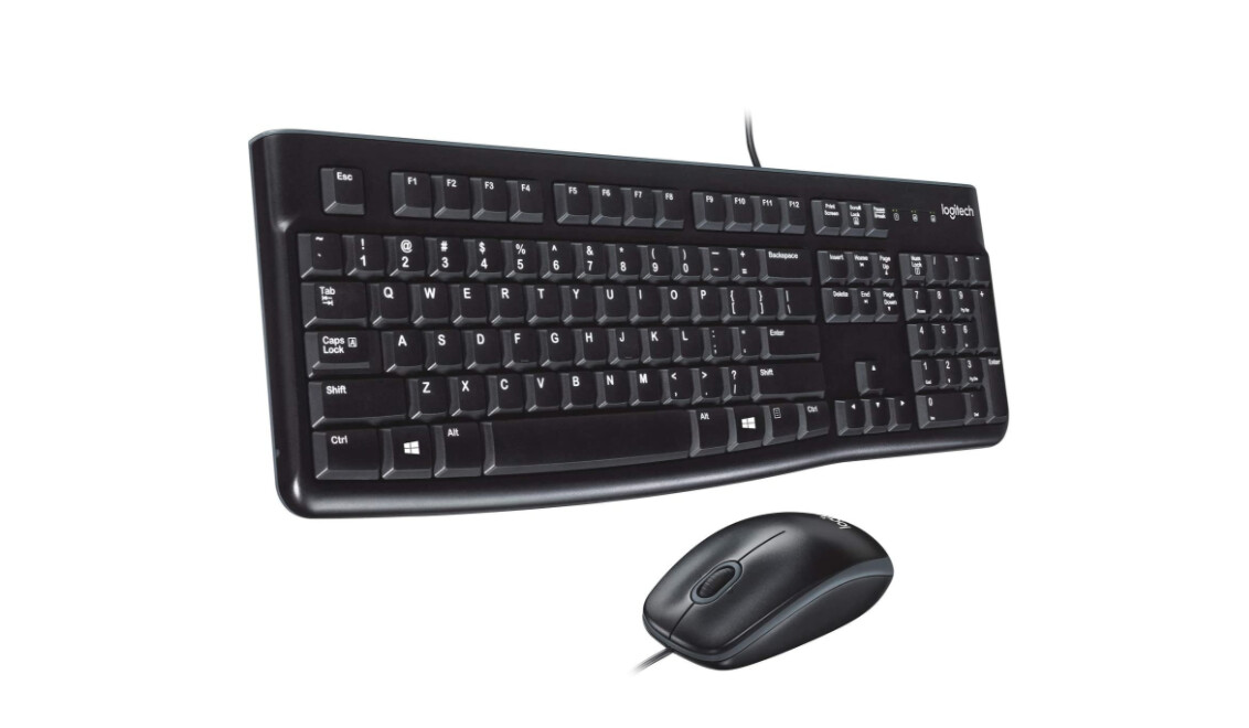 Logitech | MK120 USB Wired Keyboard And Mouse Combo