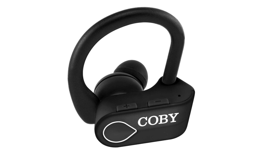 Coby | CETW-560BLK True Wireless Sport Earbuds, Black