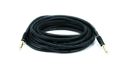 Monoprice | 25FT 1/4 inch Mono Male to Male Cable