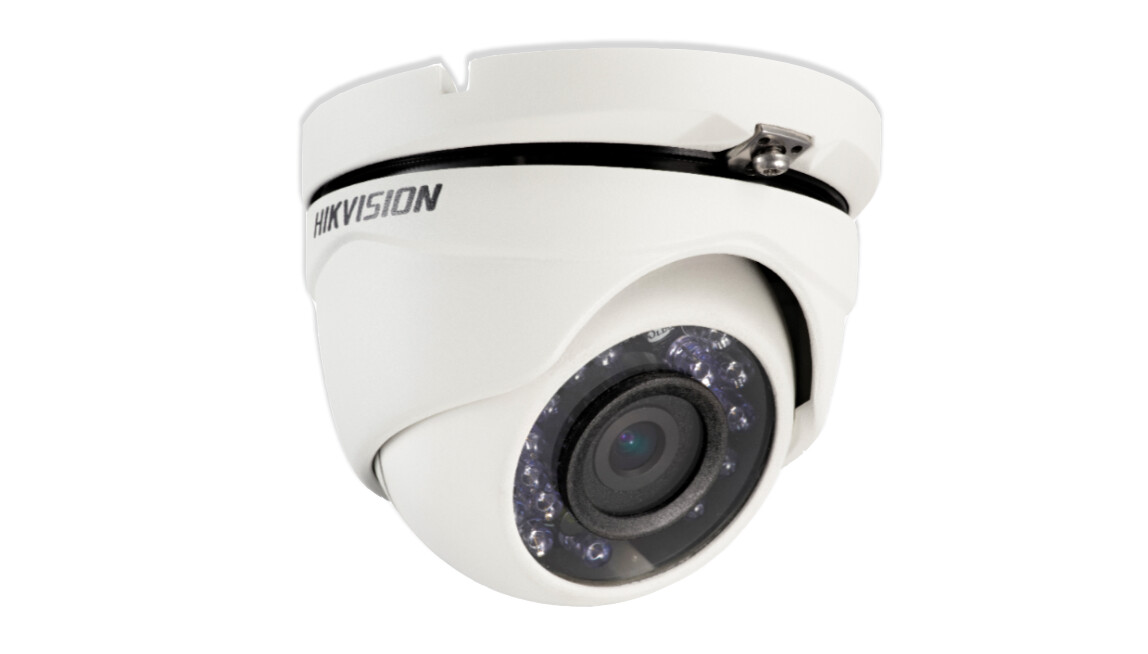 HIKVISION | 1MP Fixed Outdoor Turret Camera DS-2CE56C0T-IRMF