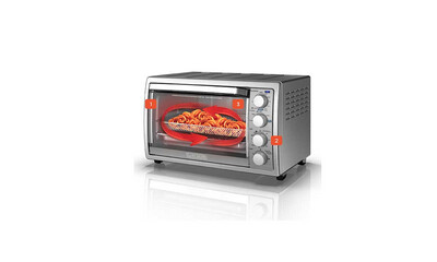 Black & Decker | Air Fry Toaster Oven With Rotisserie TO4315SS-LA