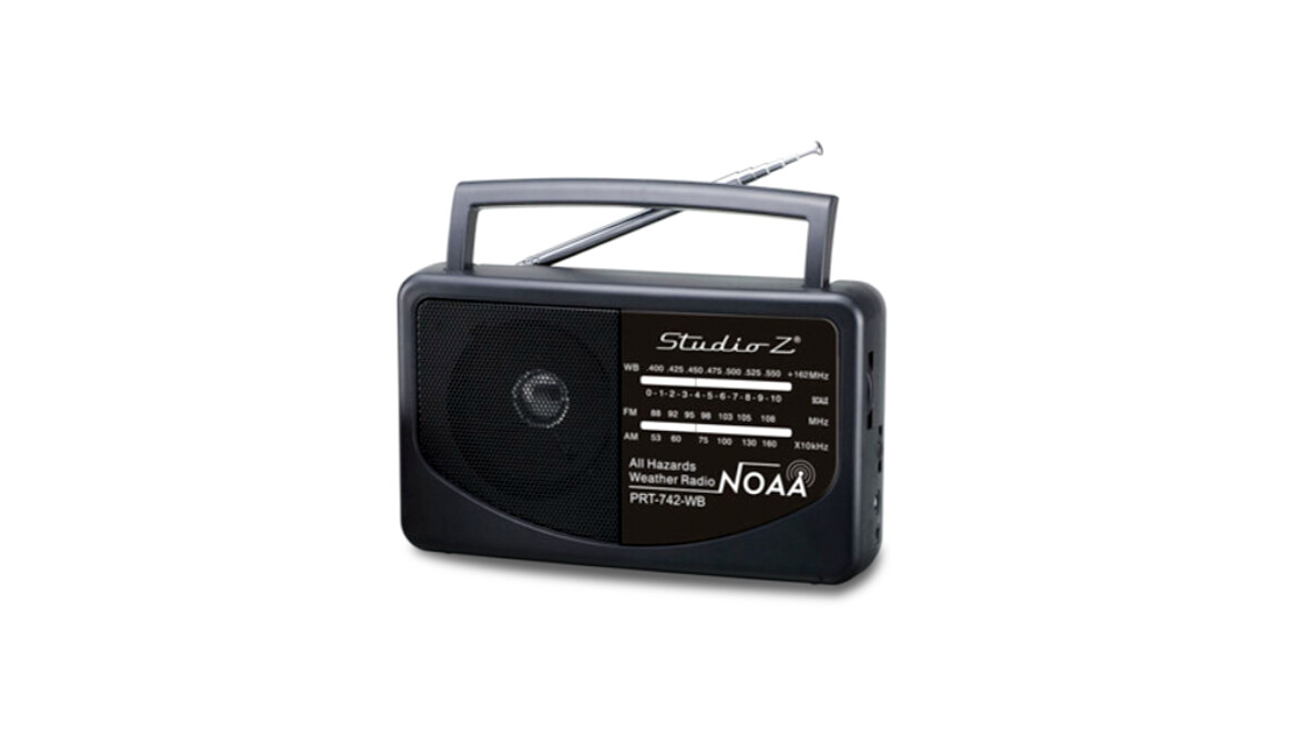 Studio Z | AM/FM/WB 3-Bands Radio PRT-742-WB