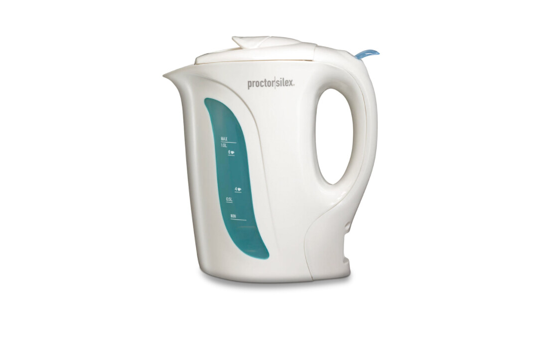 Proctor Silex | 1 Liter Electric Kettle (White or Black)