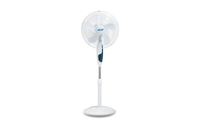 Windy | 16" Floor Standing Fan (Black or White) Windy | 16" Floor Standing Fan (Black or White), Colour: White