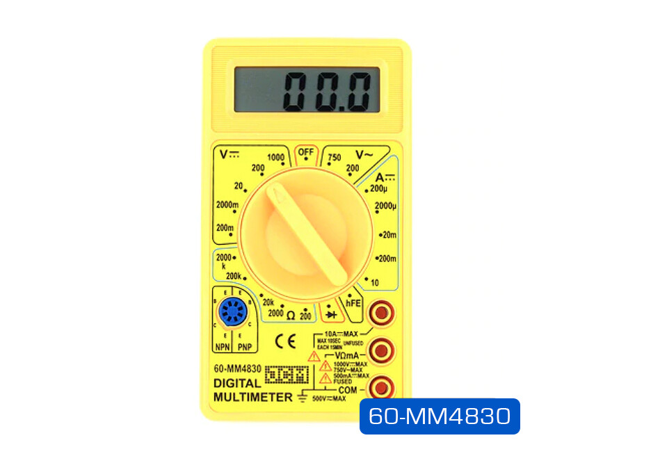 JCM | 60-MM4830 Digital Multimeter