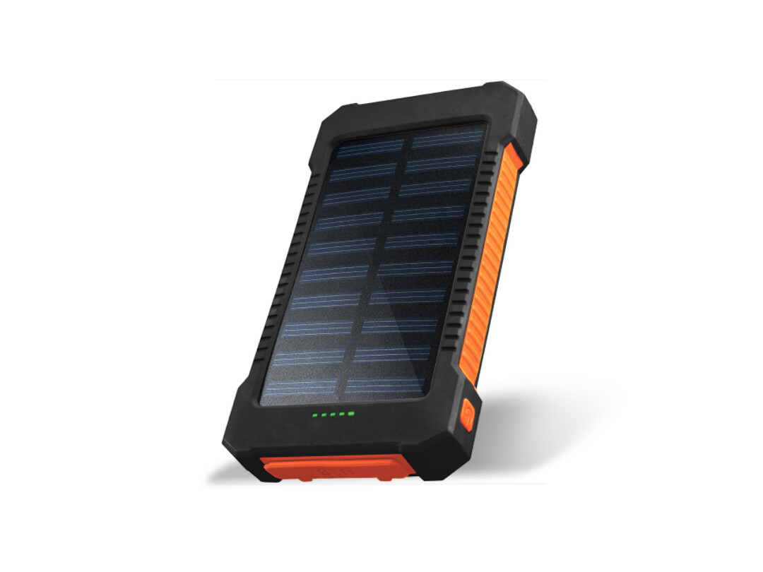 Chargeworx | CX6560BK 10000mAh Solar Power Bank
