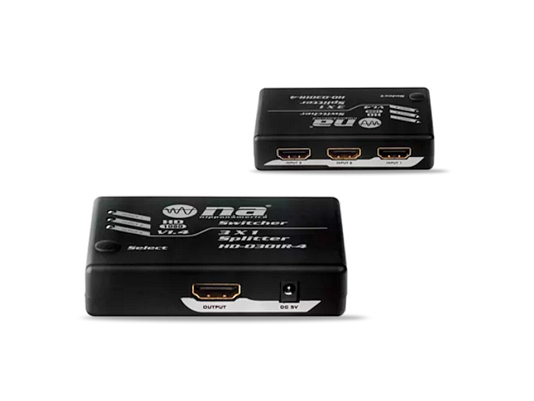 Nippon America | 3x1 HDMI Switch HD-0301R-4