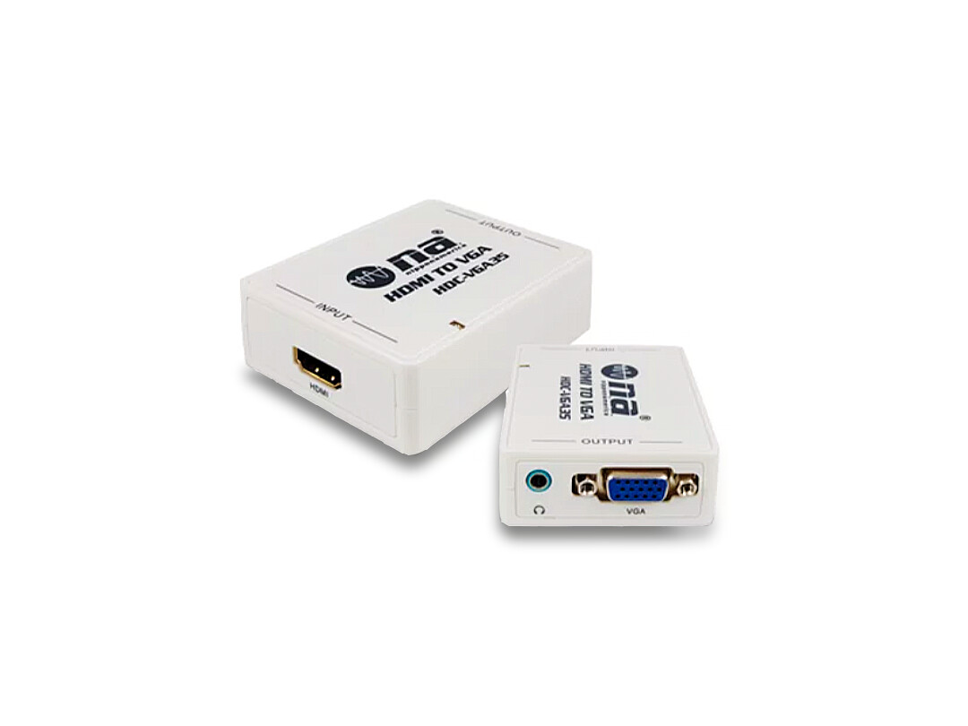Nippon America | HDMI To VGA + Audio Converter  HDC-VGA35