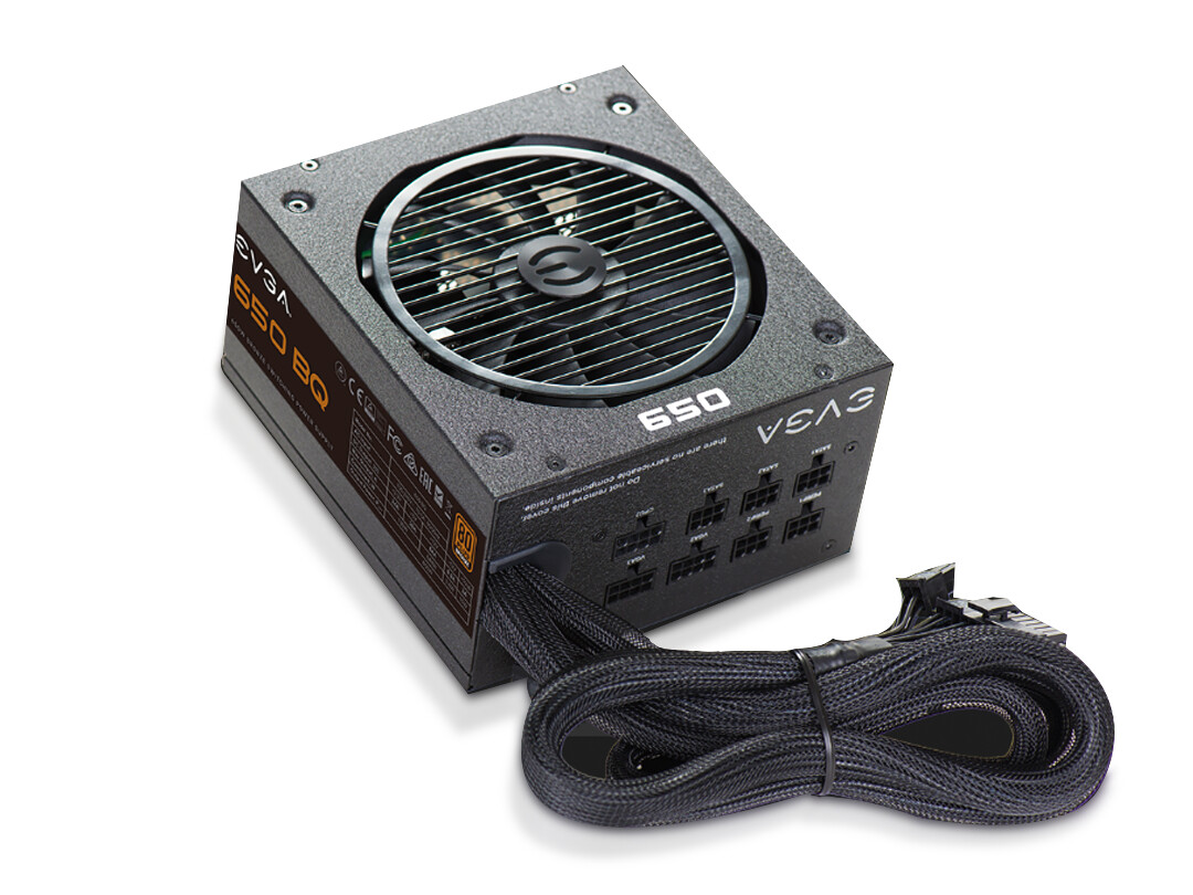 EVGA | 650 Watts 80 Plus Bronze Modular Power Supply