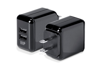 Monoprice | 2-Port USB Wall Charger 4.2A Output