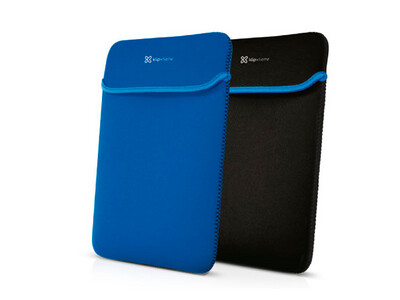 Klipxtreme | Kolours Reversible Laptop Sleeve For 14.1" KNS-214BL