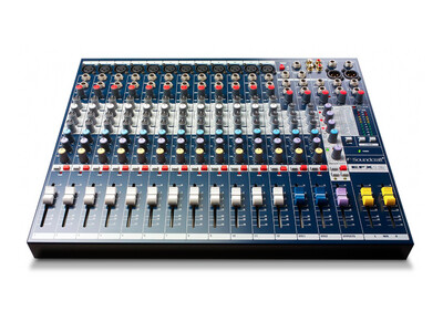 Soundcraft | 12-Channel Mixer with 12 Mic Inputs EFX12