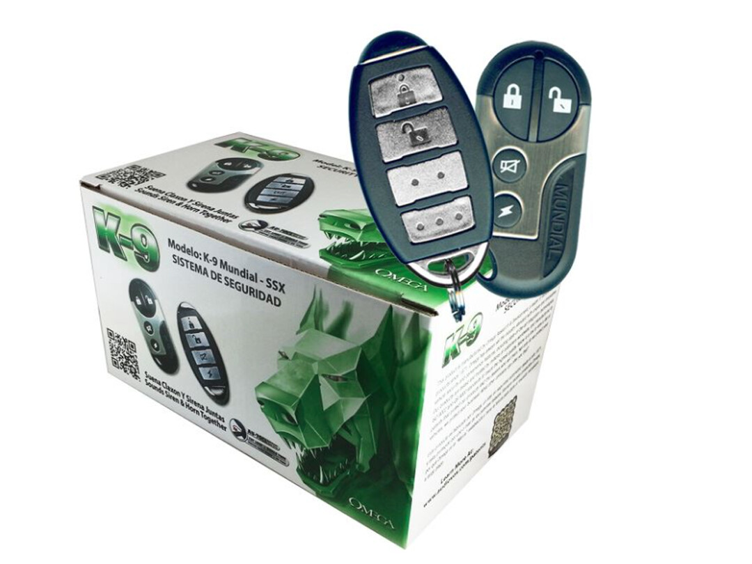K-9 | Mundial-SSX Car Alarm Keyless Entry System
