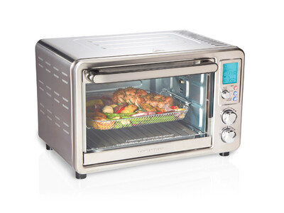 Hamilton Beach | Sure-Crisp Digital Air Fryer Toaster Oven with Rotisserie 31193