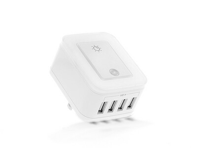 Forza | 4-USB Wall Tap With Dimmable Night Light
FWT-4012USB