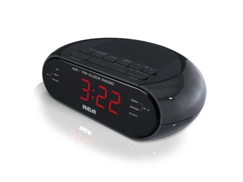 RCA | AM/FM Clock Radio RC205A