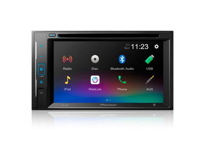 Pioneer | AVH-240EX 6.2" Touchscreen Double Din DVD Receiver