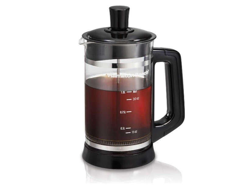 Hamilton Beach | French Press Coffee Maker with Cocoa Attachment 40400R