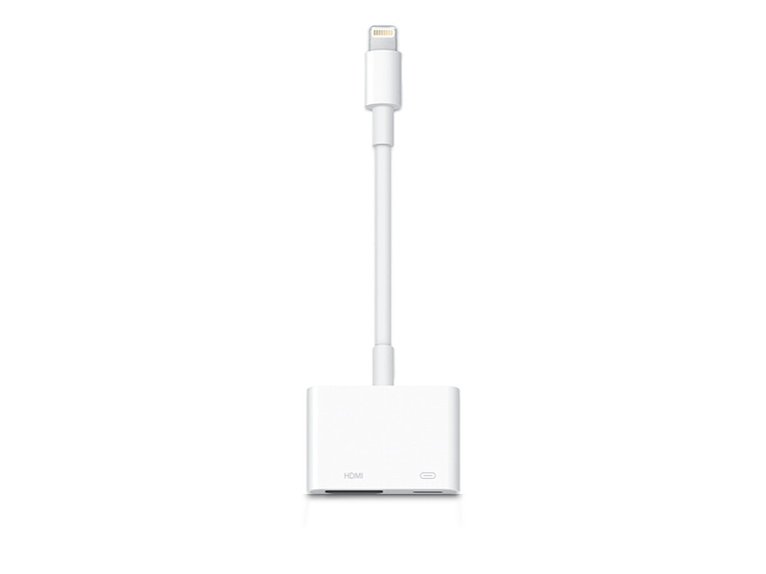 Apple | Lightning to HDMI Digital AV Adapter MD826AM/A